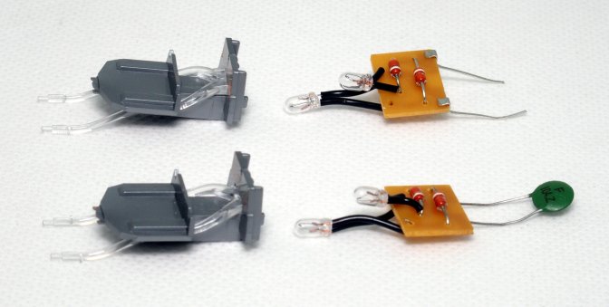 Circuits imprimés de commande des feux en version analogique d'origine